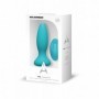 Vibratore plug anale fallo in silicone wireless dilatatore Anal ricaricabile sex