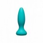 Vibratore anale in silicone dilatatore butt plug ricaricabile fallo vibrante sex