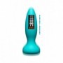 Vibratore anale in silicone dilatatore butt plug ricaricabile fallo vibrante sex