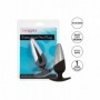 Plug anale in silicone e metallo fallo dilatatore stimolatore anal butt sex toys