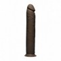 Fallo realistico con ventosa dildo anale e vaginale pene finto sex toys marrone