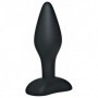 Plug anale in silicone nero fallo dilatatore sextoys anal butt tappo stimolatore