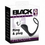 Plug anale in silicone fallo anal butt stimolatore prostata con anello fallico