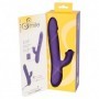 Vibratore vaginale rotante rabbit ricaricabile in silicone stimolatore clitoride