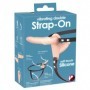 Vibratore doppio indossabile in silicone ricaricabile fallo anale vaginale strap