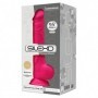 Fallo realistico in silicone con ventosa dildo vaginale pene finto anale morbido