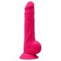 Fallo realistico in silicone con ventosa dildo vaginale pene finto anale morbido