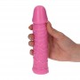 fallo rosa realistico dildo sessuale vaginale anale sexy toys pink impermeabile