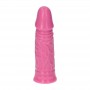 dildo realistico rosa con ventosa per giochi erotici sessuali anale vaginale