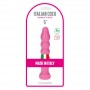 plug anale rosa con ventosa dildo stimolatore uomo donna impermeabile pink anal
