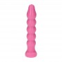 plug anale rosa con ventosa dildo stimolatore uomo donna impermeabile pink anal