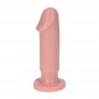 dildo piccolo con ventosa fallo realistico morbido impermeabile vaginale anale