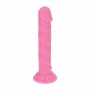 dildo vaginale anale realistico rosa con ventosa impermeabile per uomo e donna