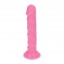 dildo vaginale anale realistico rosa con ventosa impermeabile per uomo e donna