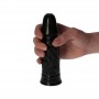 dildo nero realistico fallo con ventosa pene finto black impermeabile donna uomo