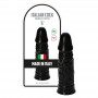 dildo nero realistico fallo con ventosa pene finto black impermeabile donna uomo