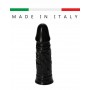 dildo nero realistico fallo con ventosa pene finto black impermeabile donna uomo