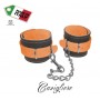cavigliere professionali in vera pelle e cuoio costrittivo sadomaso bondage