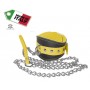 collare con guinzaglio in vera pelle costrittivo bondage sexy toys uomo donna