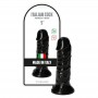 dildo nero realistico stimolatore vaginale anale fallo pene finto reale black