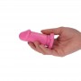 piccolo fallo rosa con ventosa dildo mini vaginale anale per uomo e donna pink