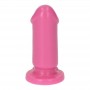 piccolo fallo rosa con ventosa dildo mini vaginale anale per uomo e donna pink