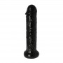 dildo realistico con ventosa nero pene finto morbido maxi fallo grande black