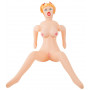 bambola gonfiabile realistica sexy doll bionda con seno enorme vagina e ano