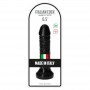 Fallo con ventosa dildo nero realistico vaginale anale black pene finto cock made in italy 6,5