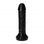 Fallo con ventosa dildo nero realistico vaginale anale black pene finto cock made in italy 6,5