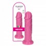 dildo maxi realistico con ventosa impermeabile fallo grande vaginale anale pink