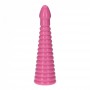 plug penetrazione anale a piramide rosa fallo stimolatore sexy morbido pink anal
