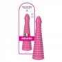 plug penetrazione anale a piramide rosa fallo stimolatore sexy morbido pink anal