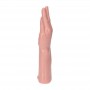 Dildo anale vaginale per fisting fallo maxi a forma di mano con ventosa realistico 11"