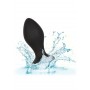 dildo plug anale vibrante nero in silicone con gioiello sexy toys black anal