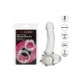 set anelli in silicone con palline acciaio anello fallico maschile per pene uomo