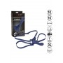 vibratore in silicone strap one pene finto indossabile ricaricabile morbido blu