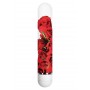 vibratore vaginale anale donna stimolatore di clitoride con rose rosse morbido