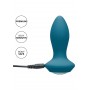 dildo sonda vibrante in silicone ricaricabile fallo anale crystal anal toys blue