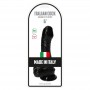 Fallo realistico con ventosa dildo nero vaginale anale pene finto sex toy black 6