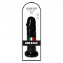 Fallo realistico vaginale anale mini dildo pene slim finto chiaro con ventosa 4,5"