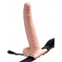 Vibratore strap on indossabile fallo dildo vibrante realistico ricaricabile