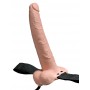 Vibratore strap on indossabile fallo dildo vibrante realistico ricaricabile