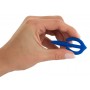 penis plug dilatatore uretrale fallico sperm stopper in silicone blu