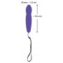 vibratore mini in silicone ricaricabile impermeabile morbido vaginale anale