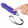 vibratore mini in silicone ricaricabile impermeabile morbido vaginale anale