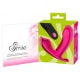 vibratore stimolatore vaginale clitoride punto g in silicone con telecomando