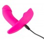 vibratore stimolatore vaginale clitoride punto g in silicone con telecomando