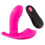 vibratore stimolatore vaginale clitoride punto g in silicone con telecomando