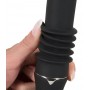 vibratore macchina da sesso nero in silicone ricaricabile dildo vibrante black